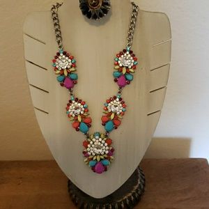 Colorful Statement Necklace
